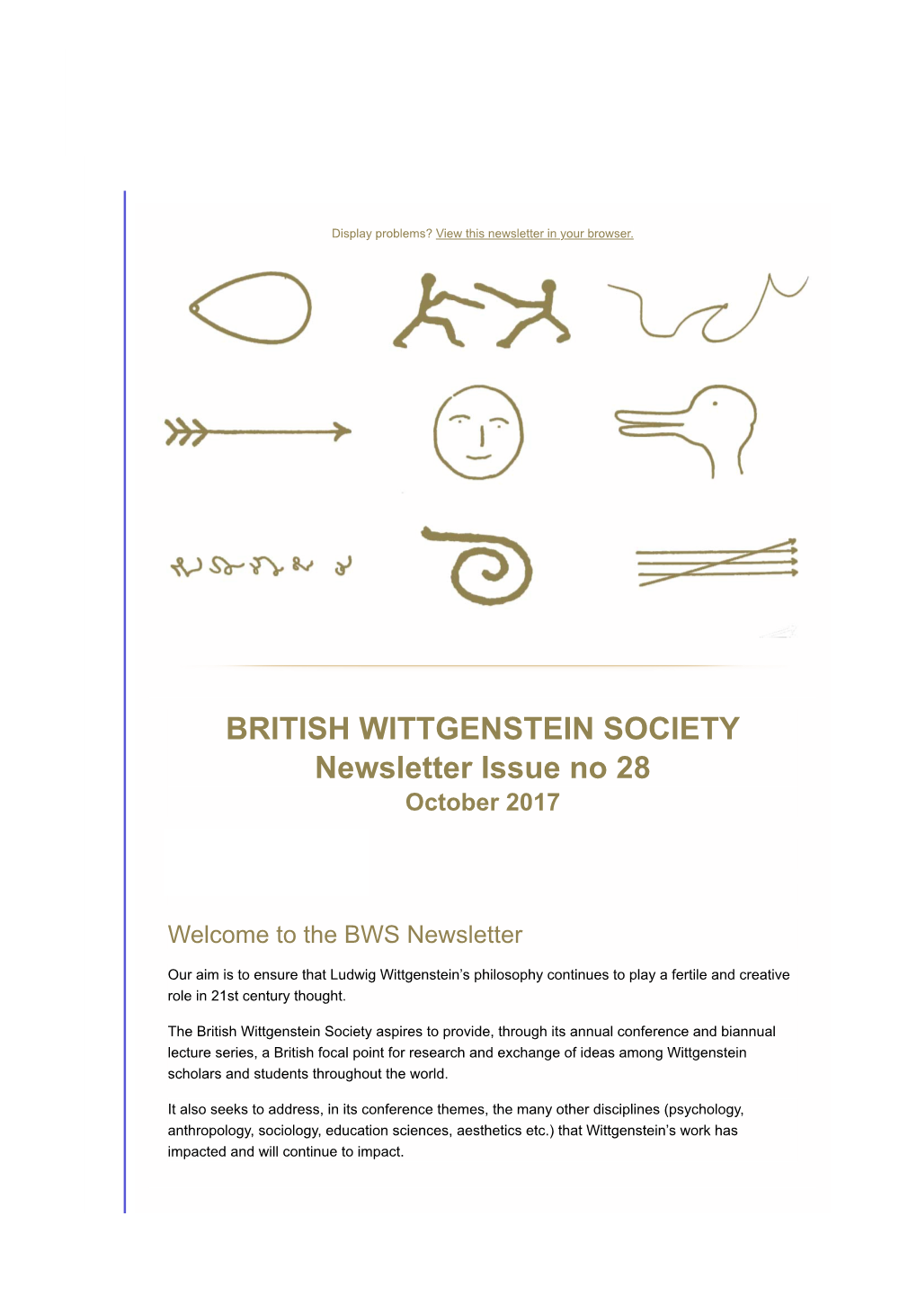 Newsletter No. 28 October 2018