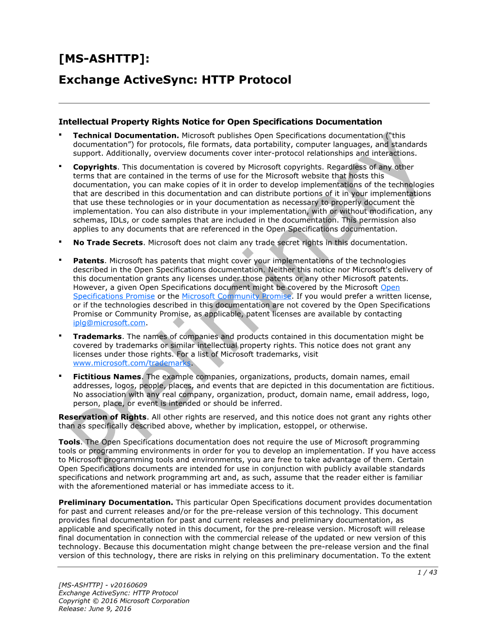 [MS-ASHTTP]: Exchange Activesync: HTTP Protocol