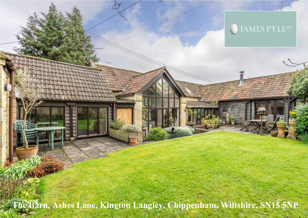 The Barn, Ashes Lane, Kington Langley, Chippenham, Wiltshire