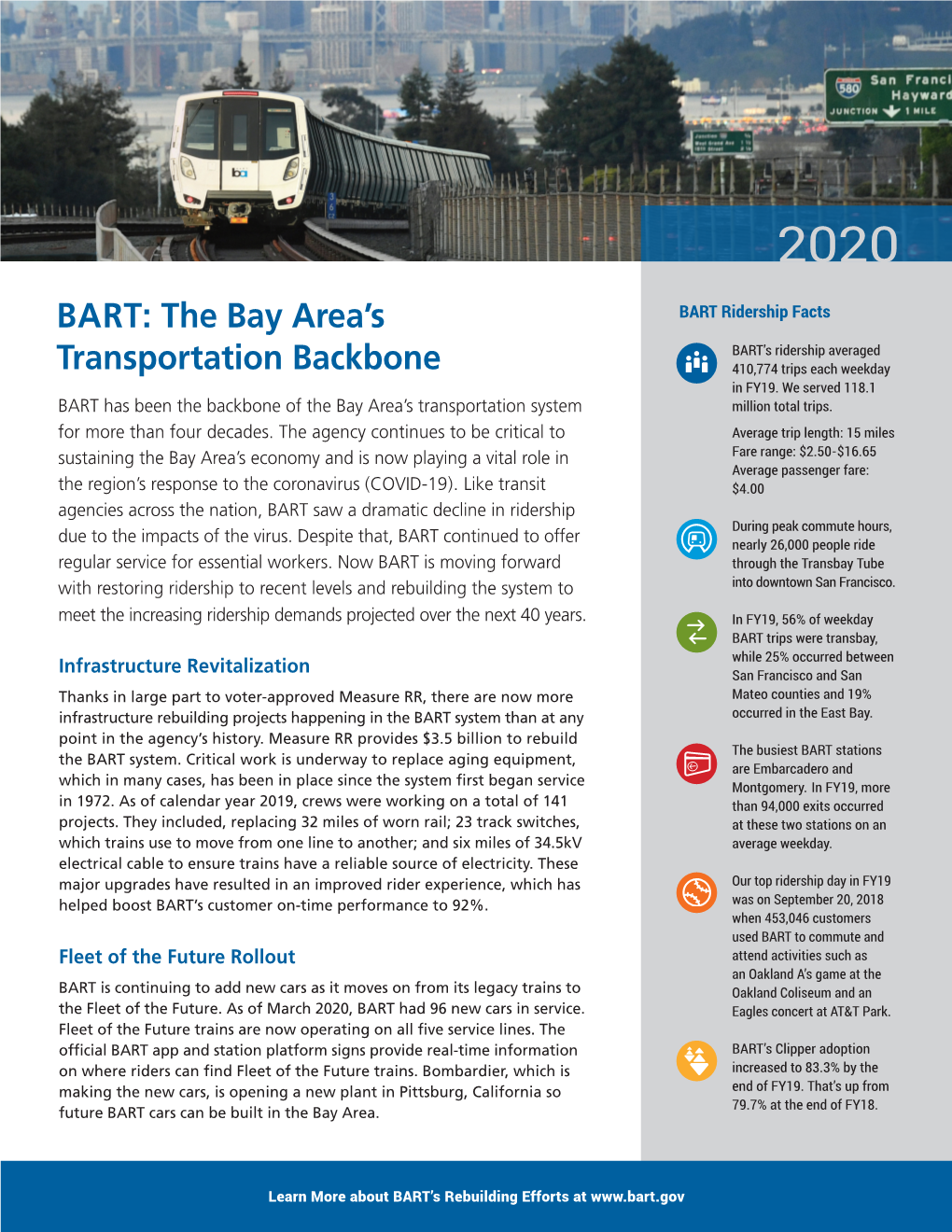 The Bay Area's Transportation Backbone