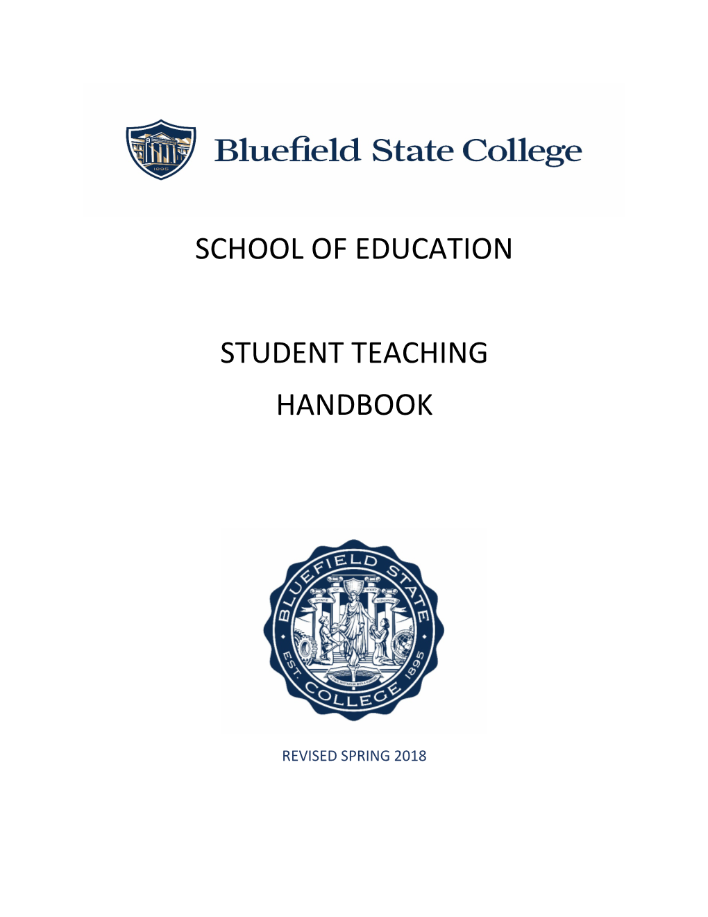 School of Education Student Teaching Handbook