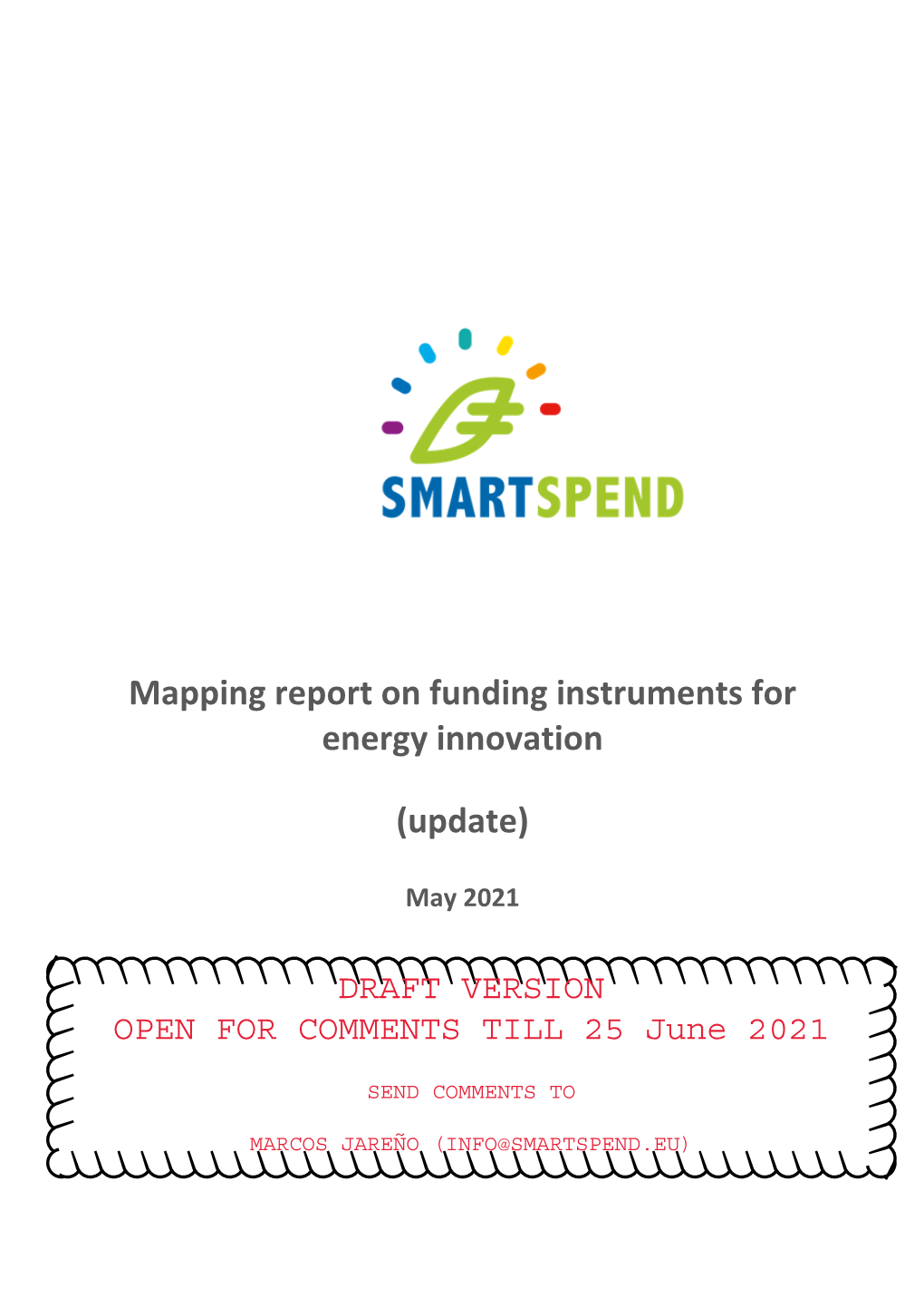 Mapping Report on Funding Instruments for Energy Innovation