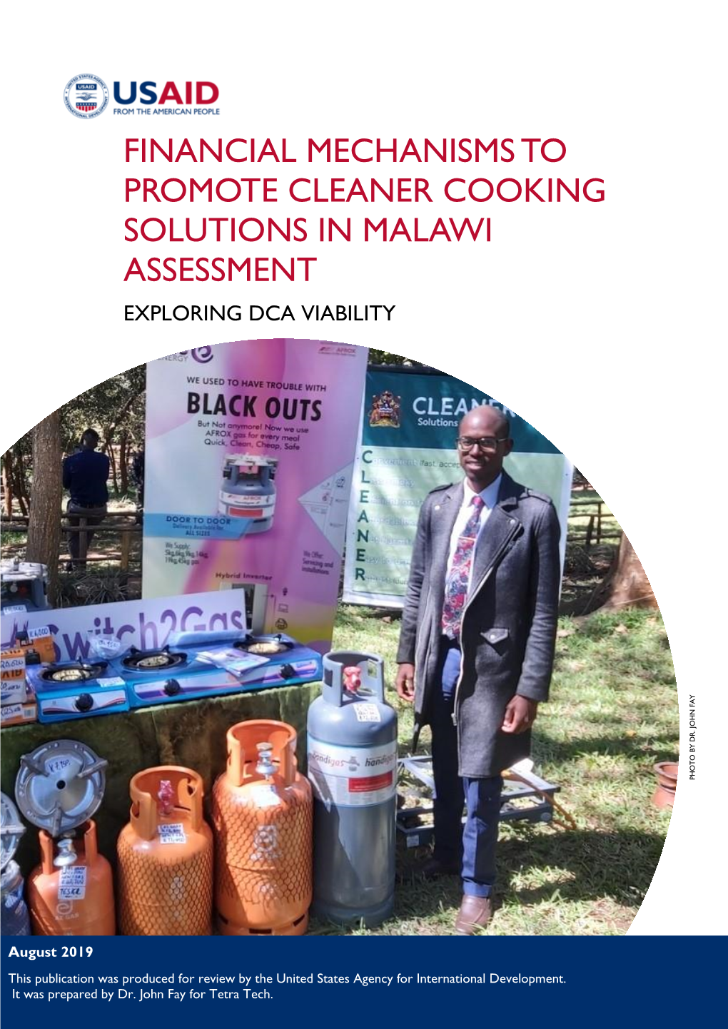 Financial Mechanisms to Promote Cleaner Cooking Solutions in Malawi Assessment