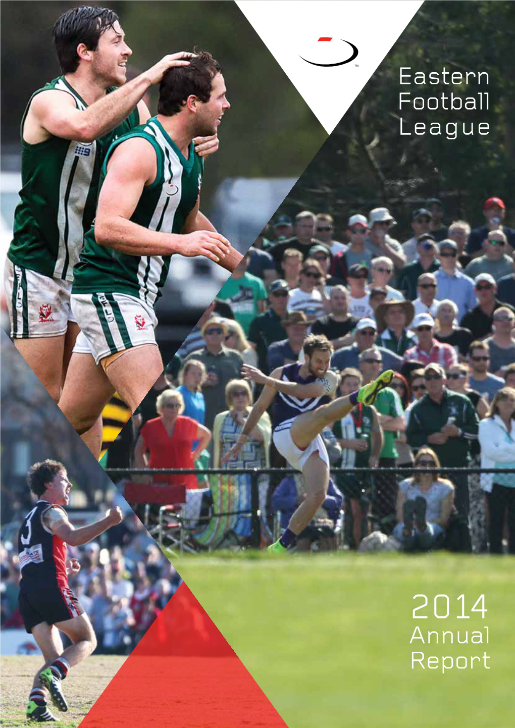 2014 Annual Report Left: Ferntree Gully Were Prominant in This Years Junior Finals, Taking Home Three Premierships
