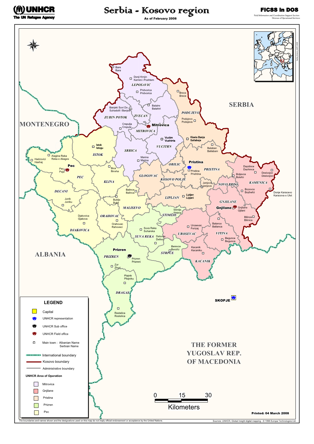 Serbia-Kosovo Region