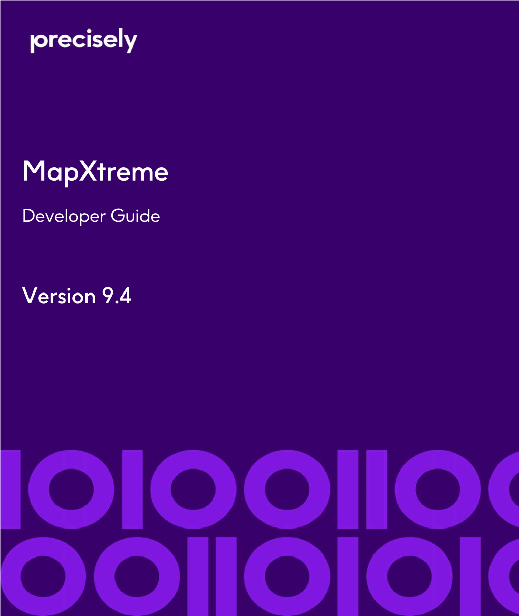 Mapxtreme-V9-4-Developer-Guide.Pdf