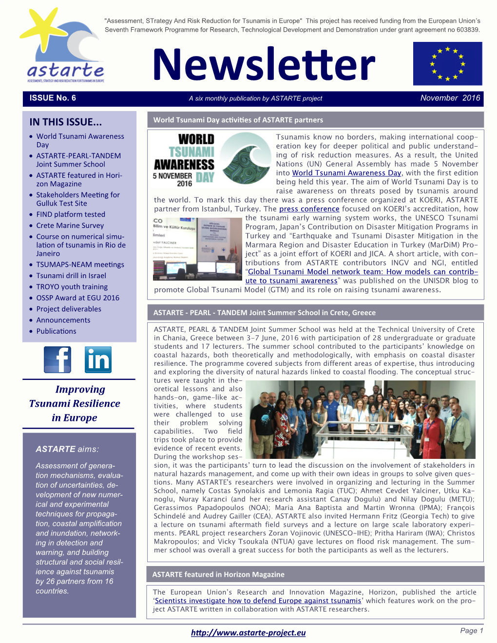 Newsletter ISSUE No