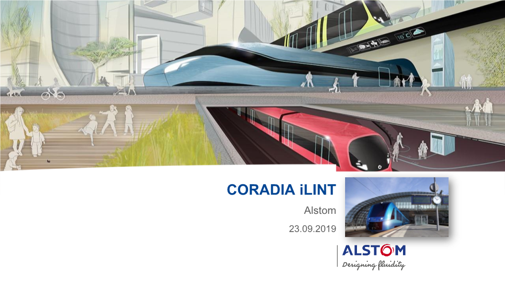 CORADIA Ilint Alstom 23.09.2019 Agenda