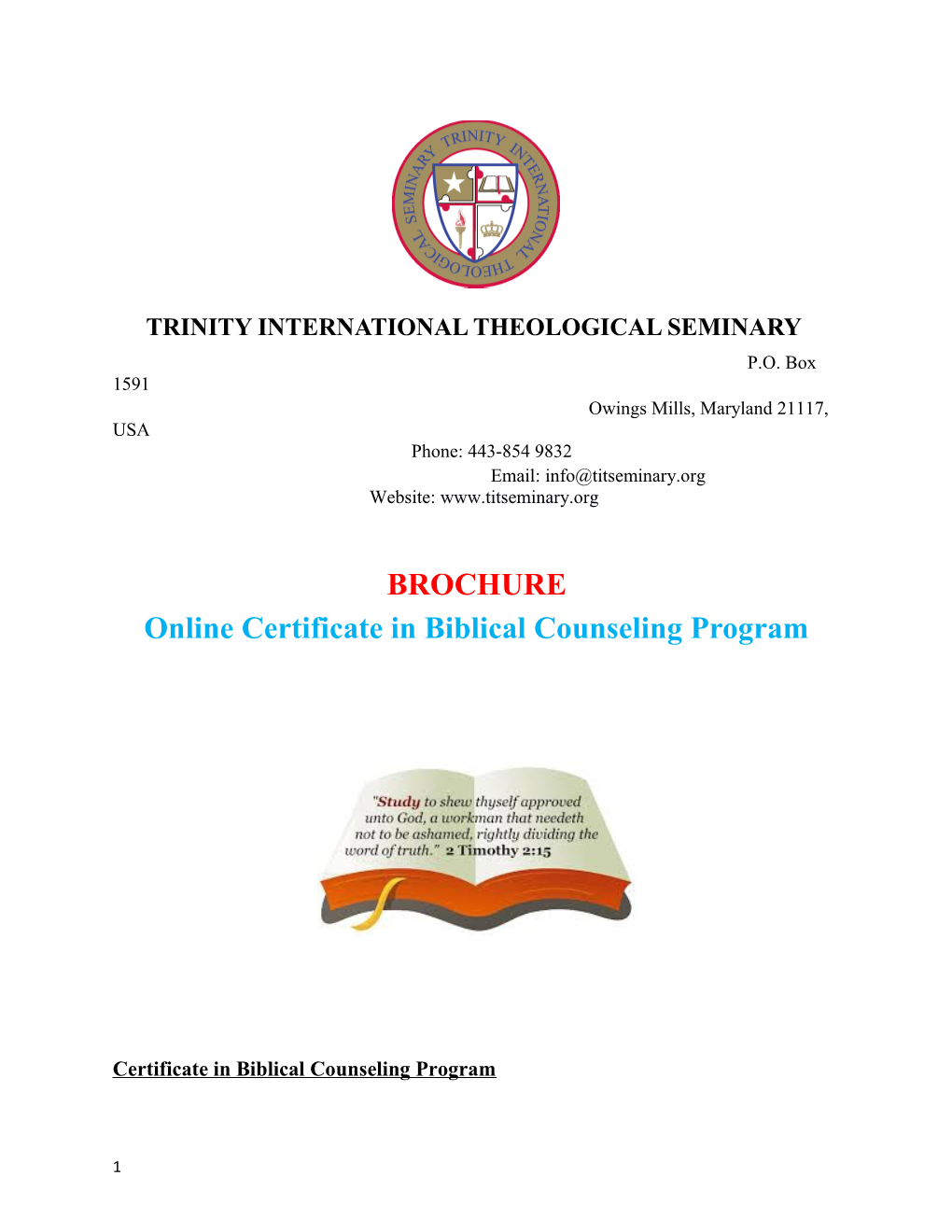 Trinity International Theological Seminary s2