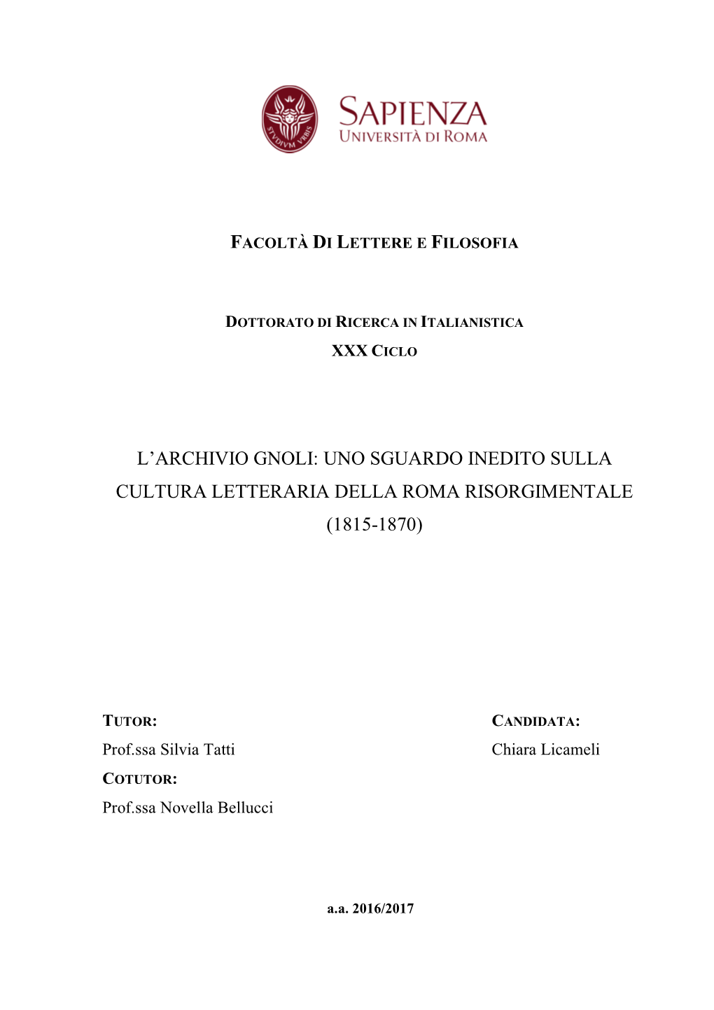 Tesi Dottorato Licameli