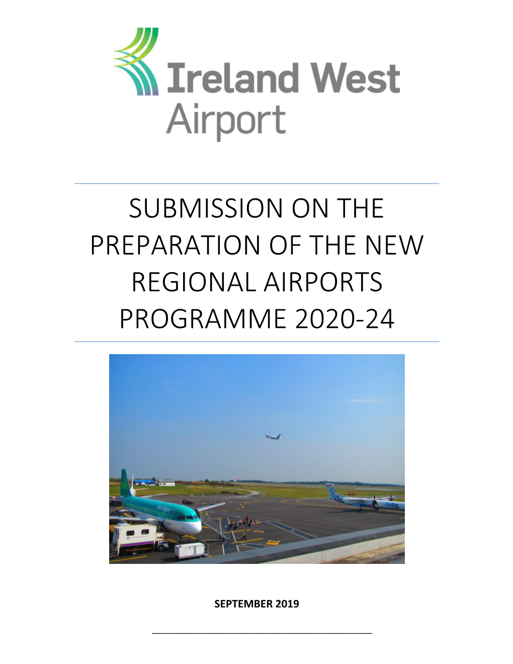 Regional Airports Programme 2019-24