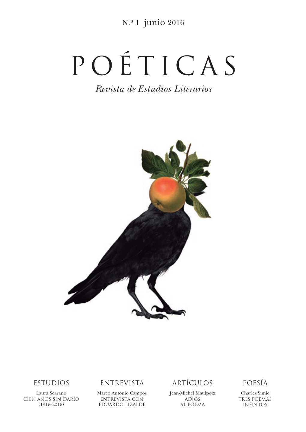 POÉTICAS Revista De Estudios Literarios