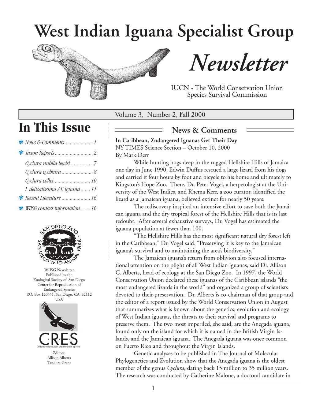 Newsletter 3(2), Fall 2000 Genetics at Texas A&M University