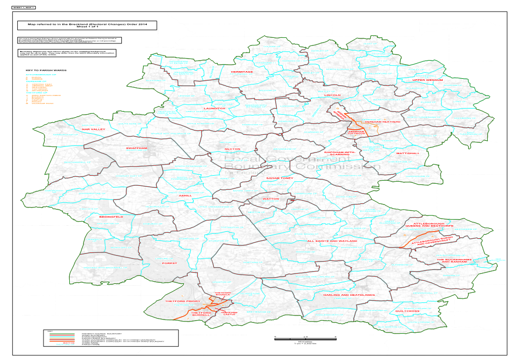 Electoral Changes) Order 2014 Sheet 1 of 1