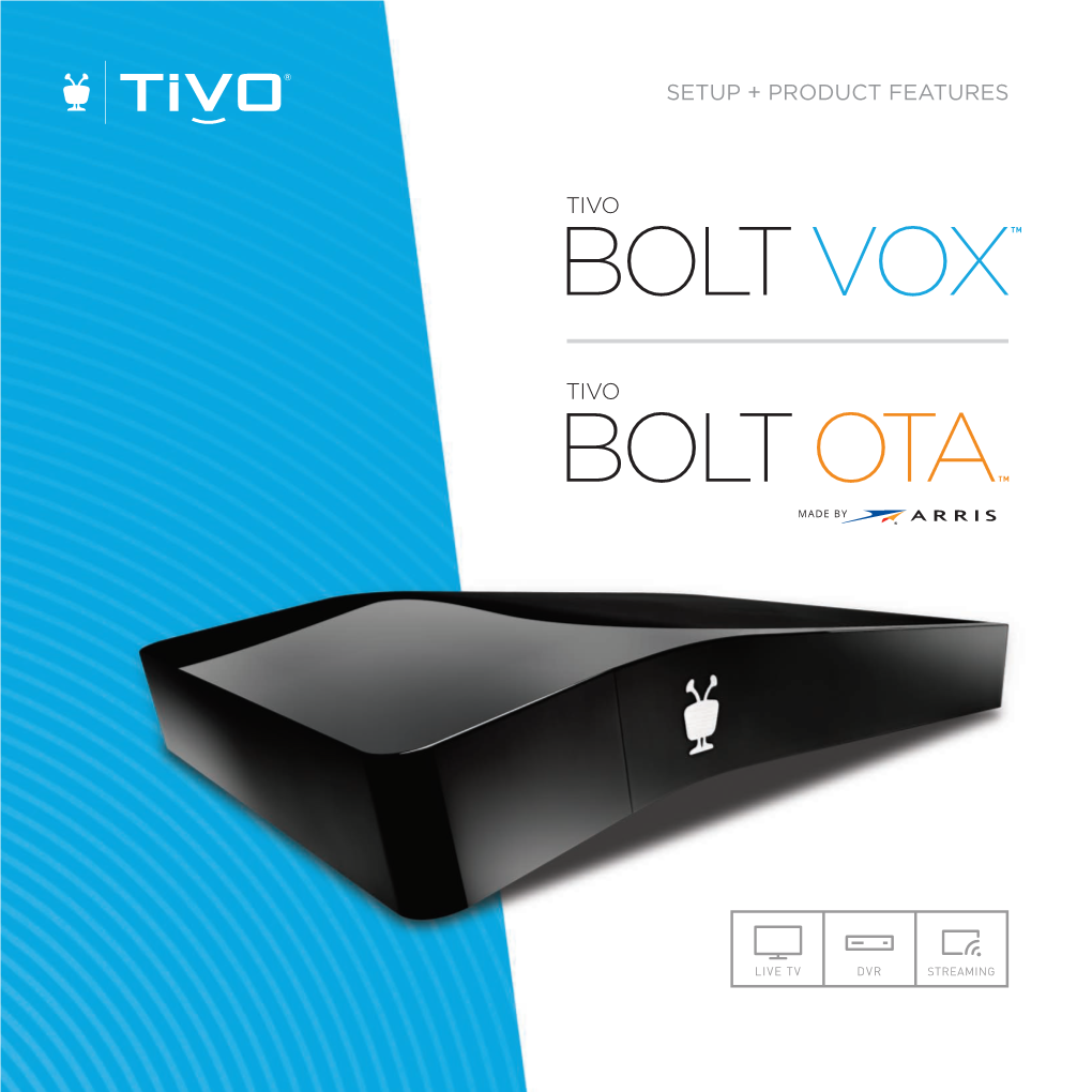 Tivo Bolt OTA Setup Oct2018.Pdf