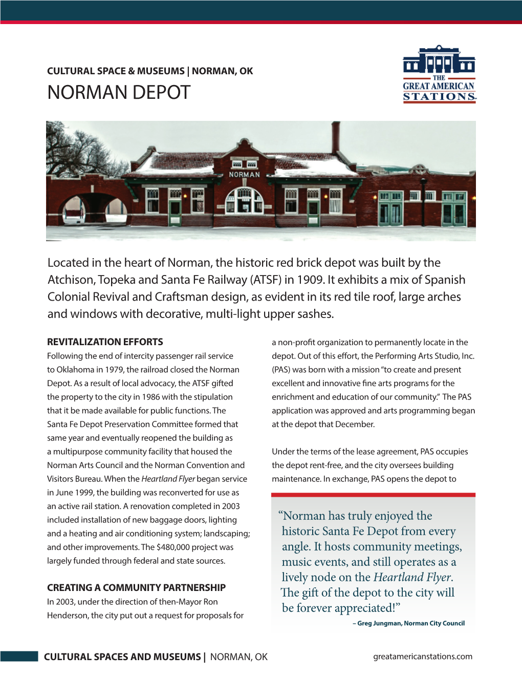 Norman Depot