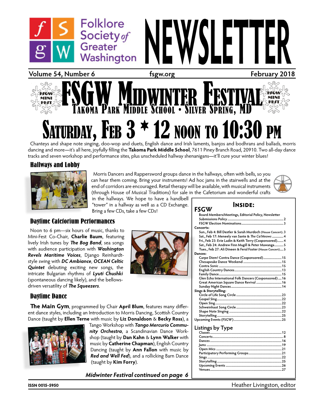 Fsgw Midwinter Festival