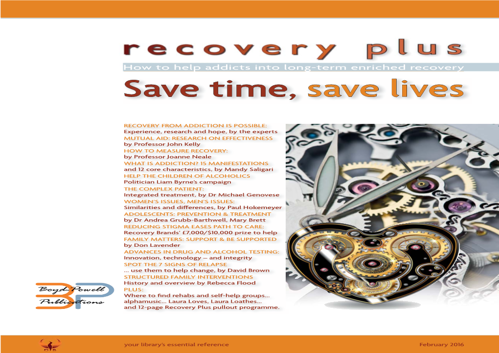 Recovery Plus 1St Print 2016.Indd