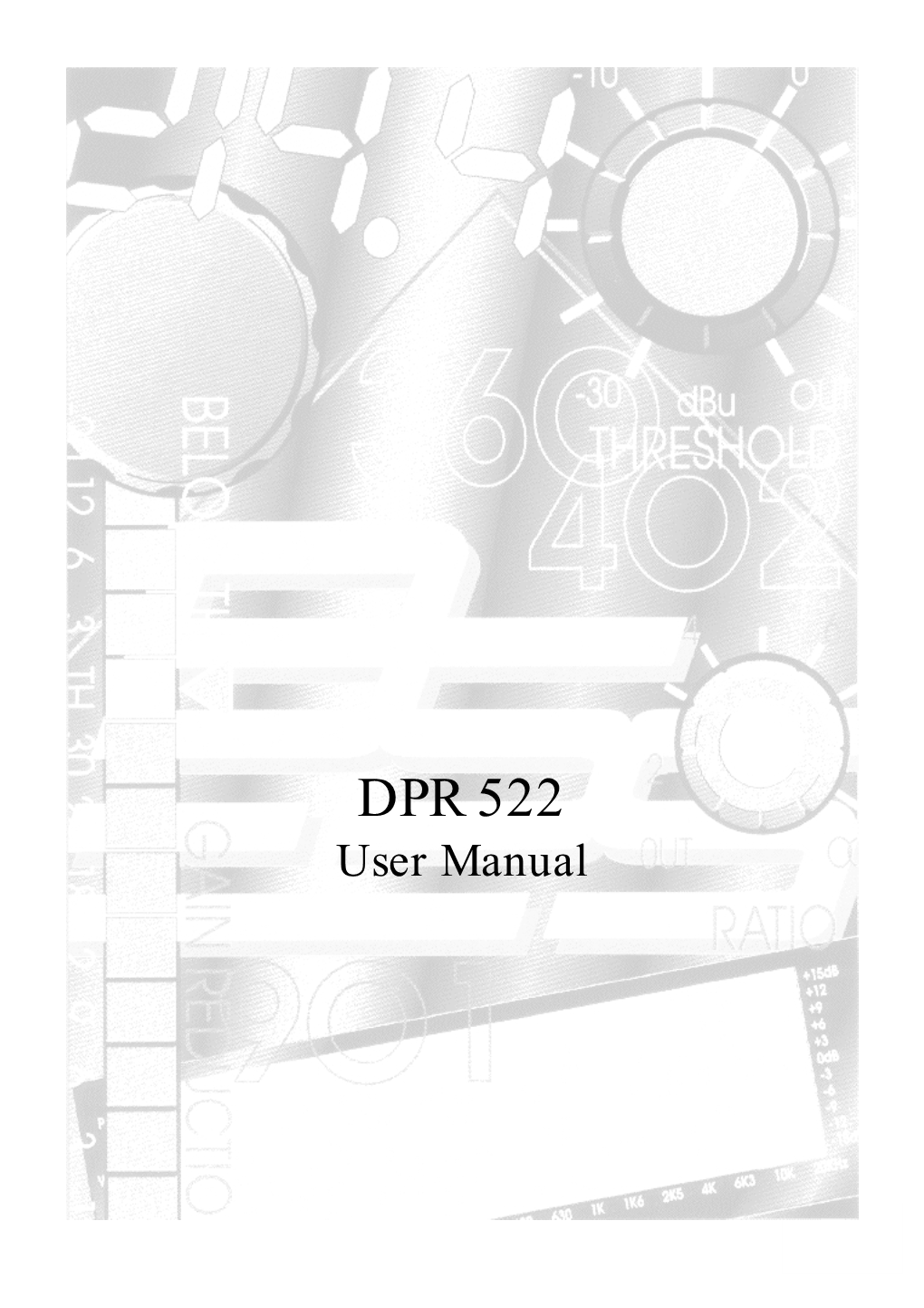 OPAL Series DPR-522 Owner's Manual-English