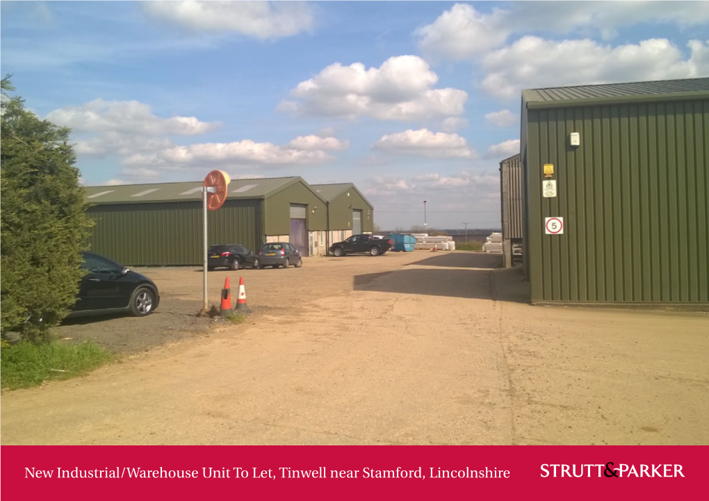New Industrial/Warehouse Unit to Let, Tinwell Near Stamford
