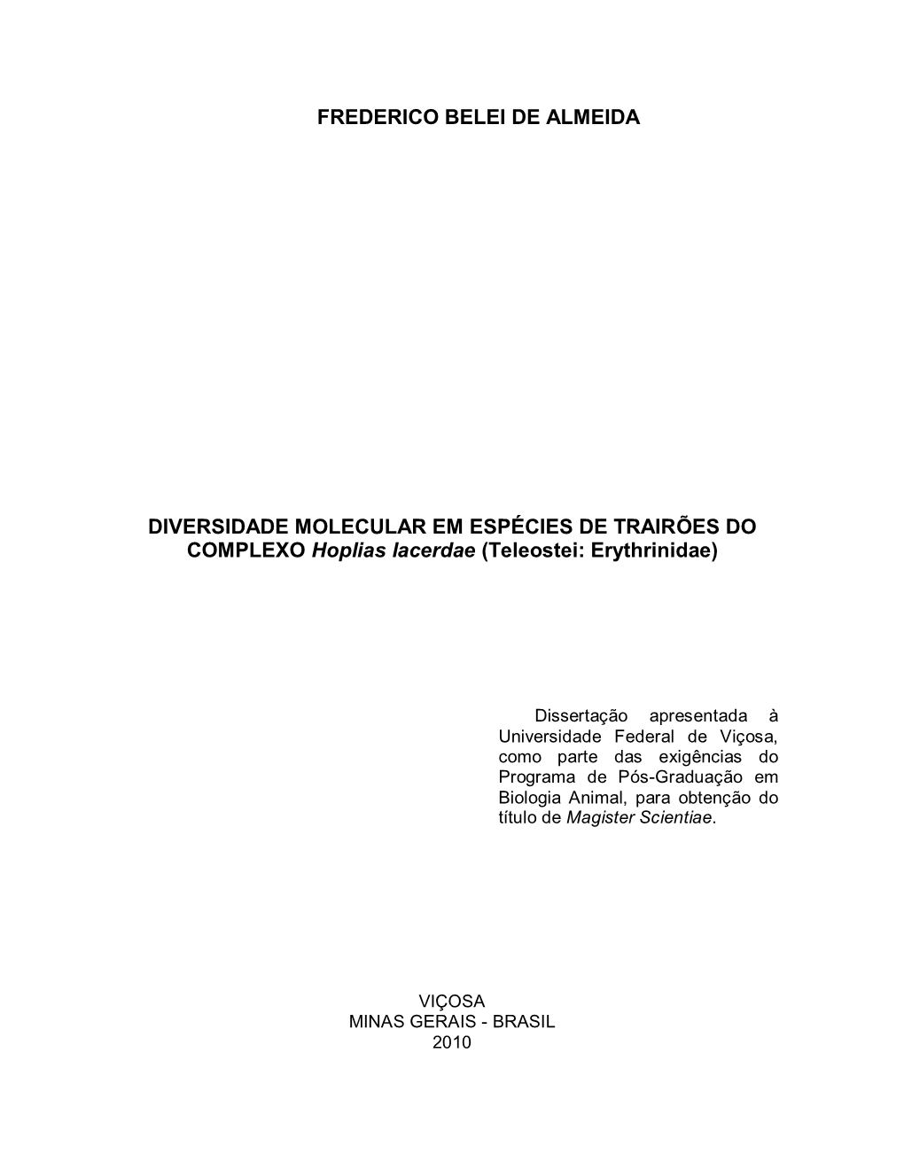 A) Informações Sobre O Programa De Pós-Graduação Ao Qual O Proponente Se Vincula Ok