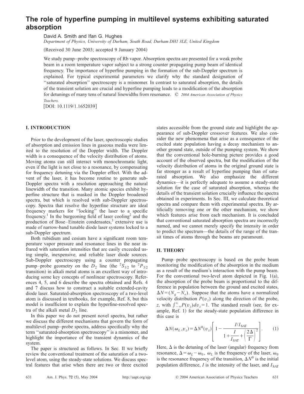 The Role of Hyperfine Pumping in Multilevel Systems Exhibiting