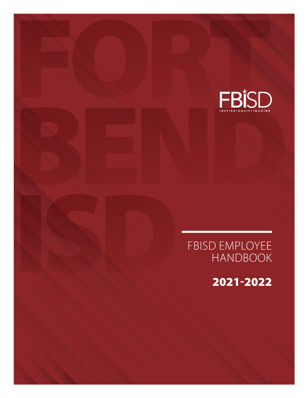 Fbisd Employee Handbook 2021-2022
