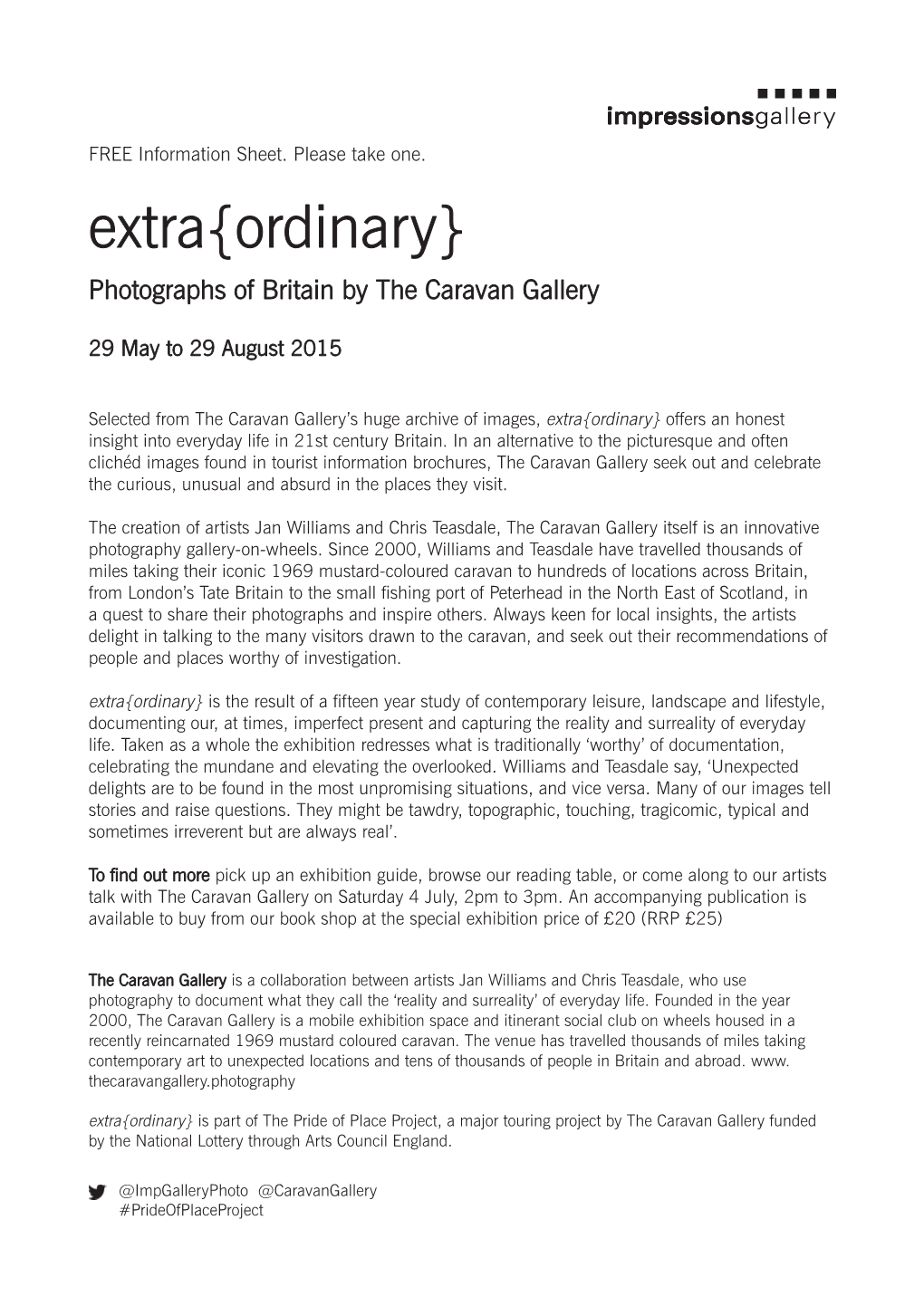 Extra{Ordinary} Photographs of Britain by the Caravan Gallery