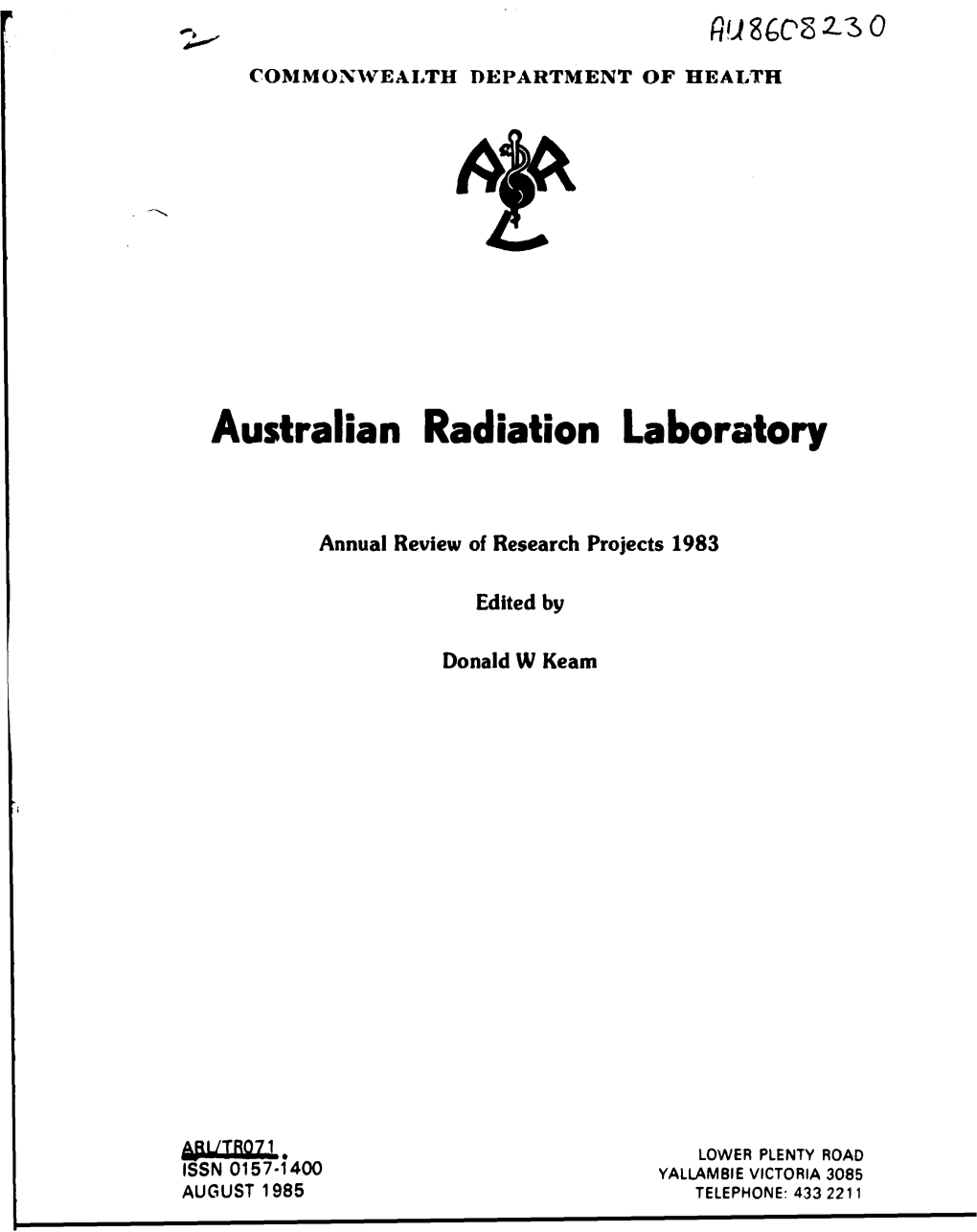 Australian Radiation Laboratory