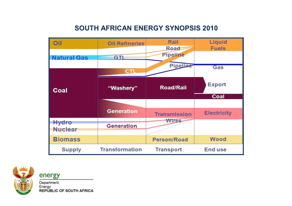 South African Energy Profile 2008