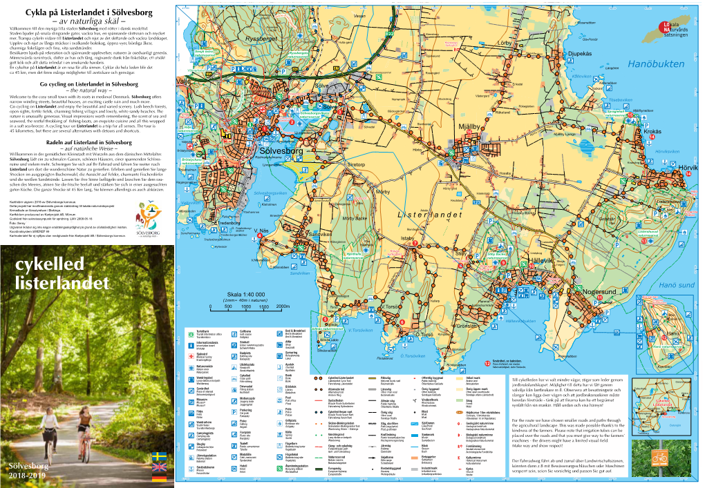 Cykelled Listerlandet