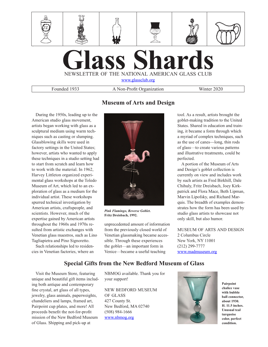 Glass Shards Winter 2020