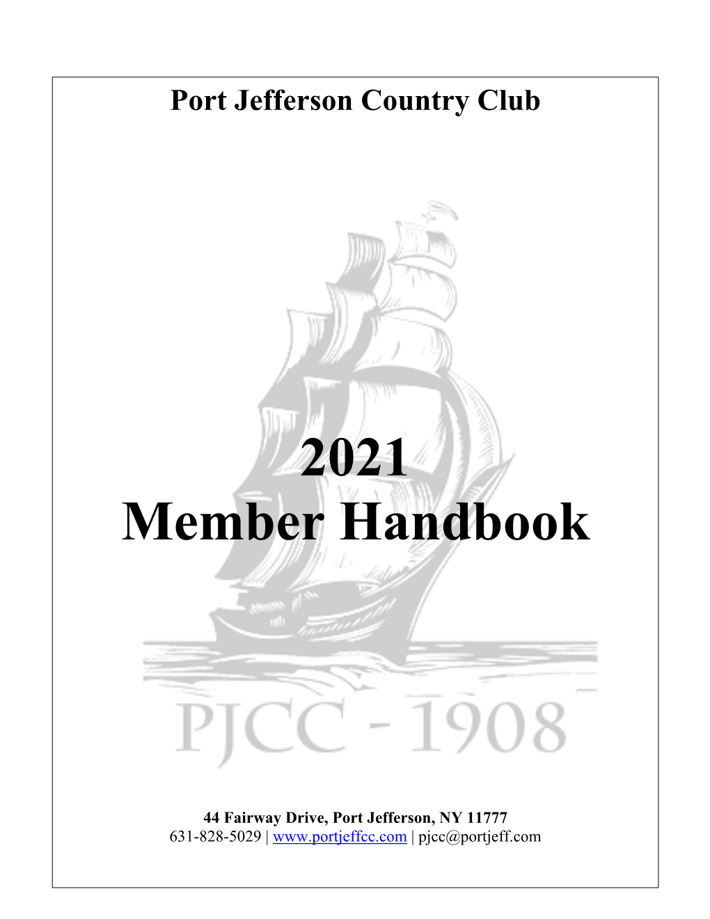 2021 Member Handbook