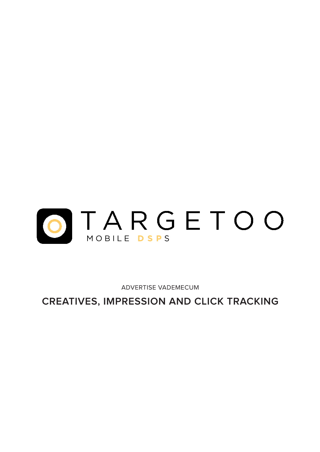 Creatives, Impression and Click Tracking Contents