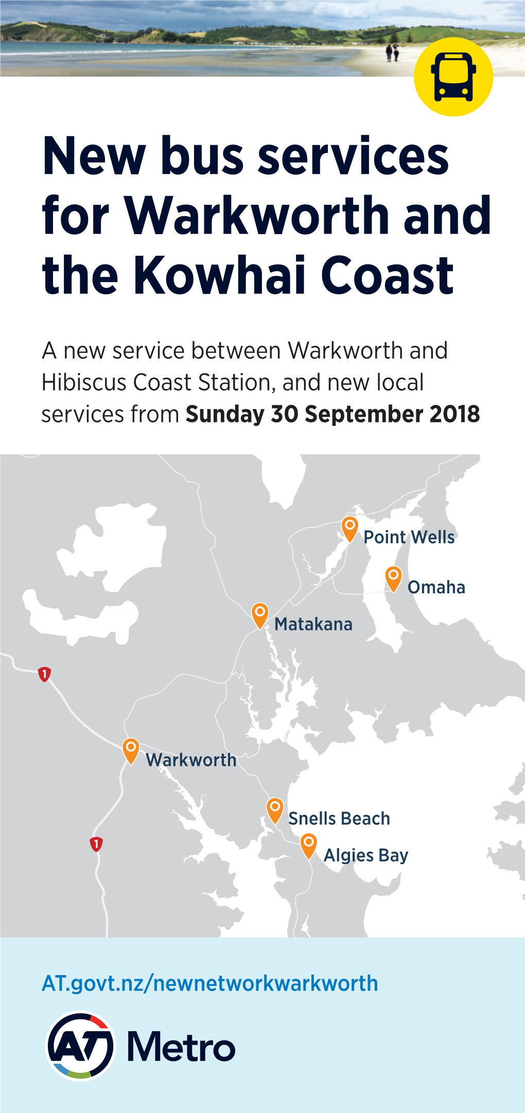 New Bus Services for Warkworth and the Kowhai Coast