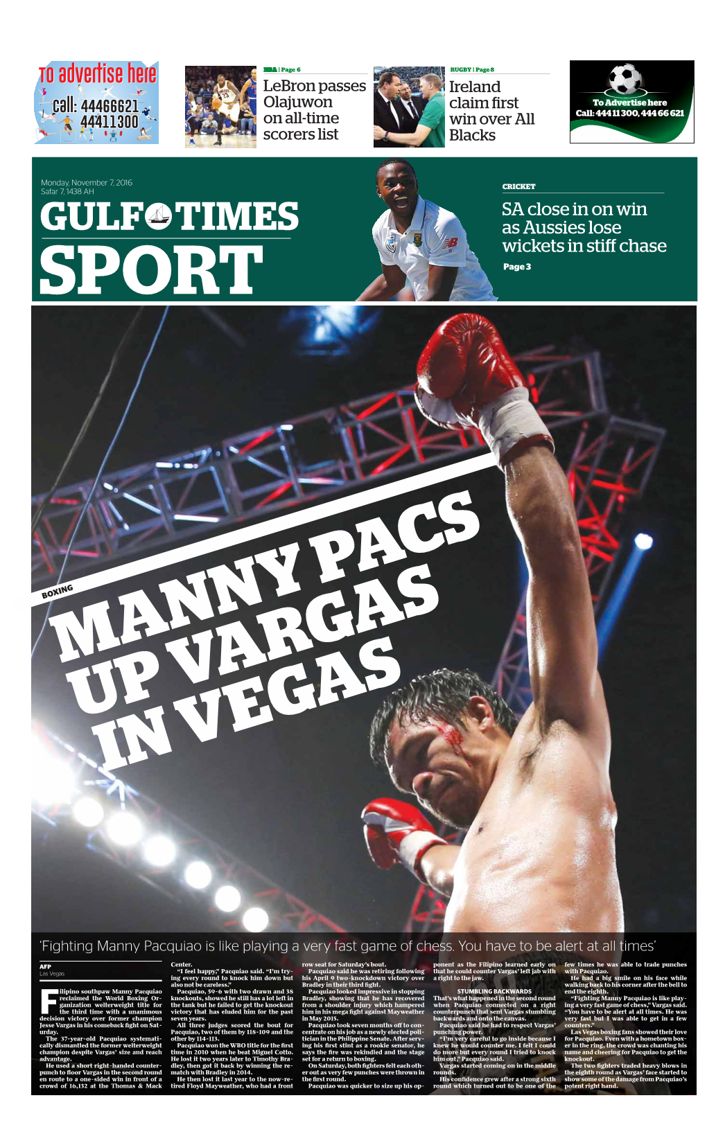 Filipino Southpaw Manny Pacquiao