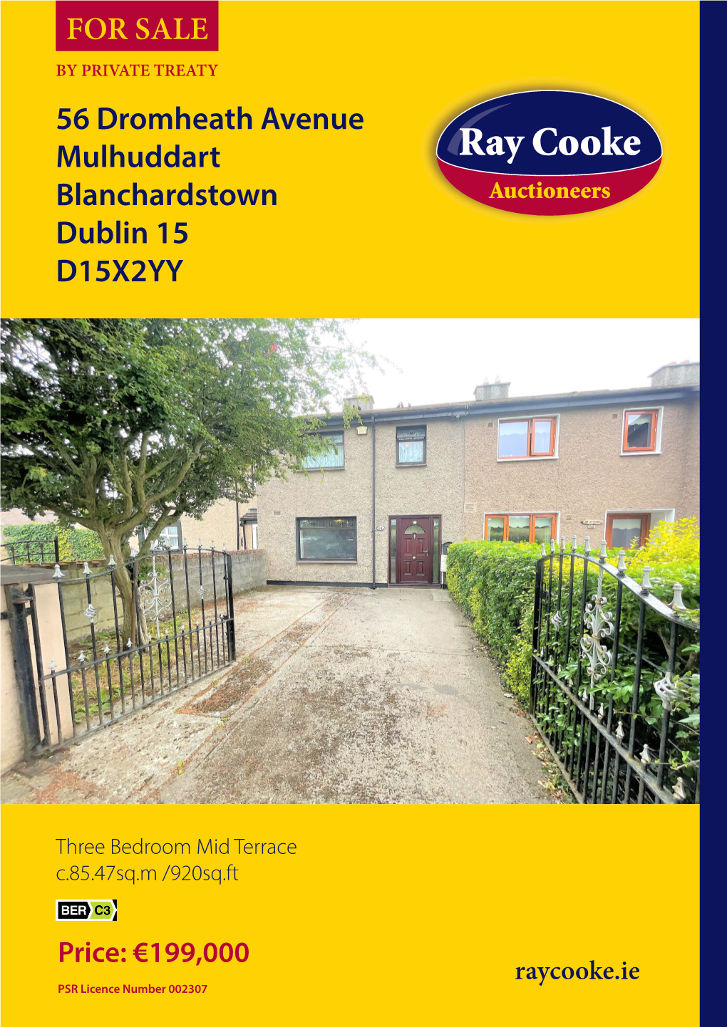 56 Dromheath Avenue Mulhuddart Blanchardstown Dublin 15 D15X2YY