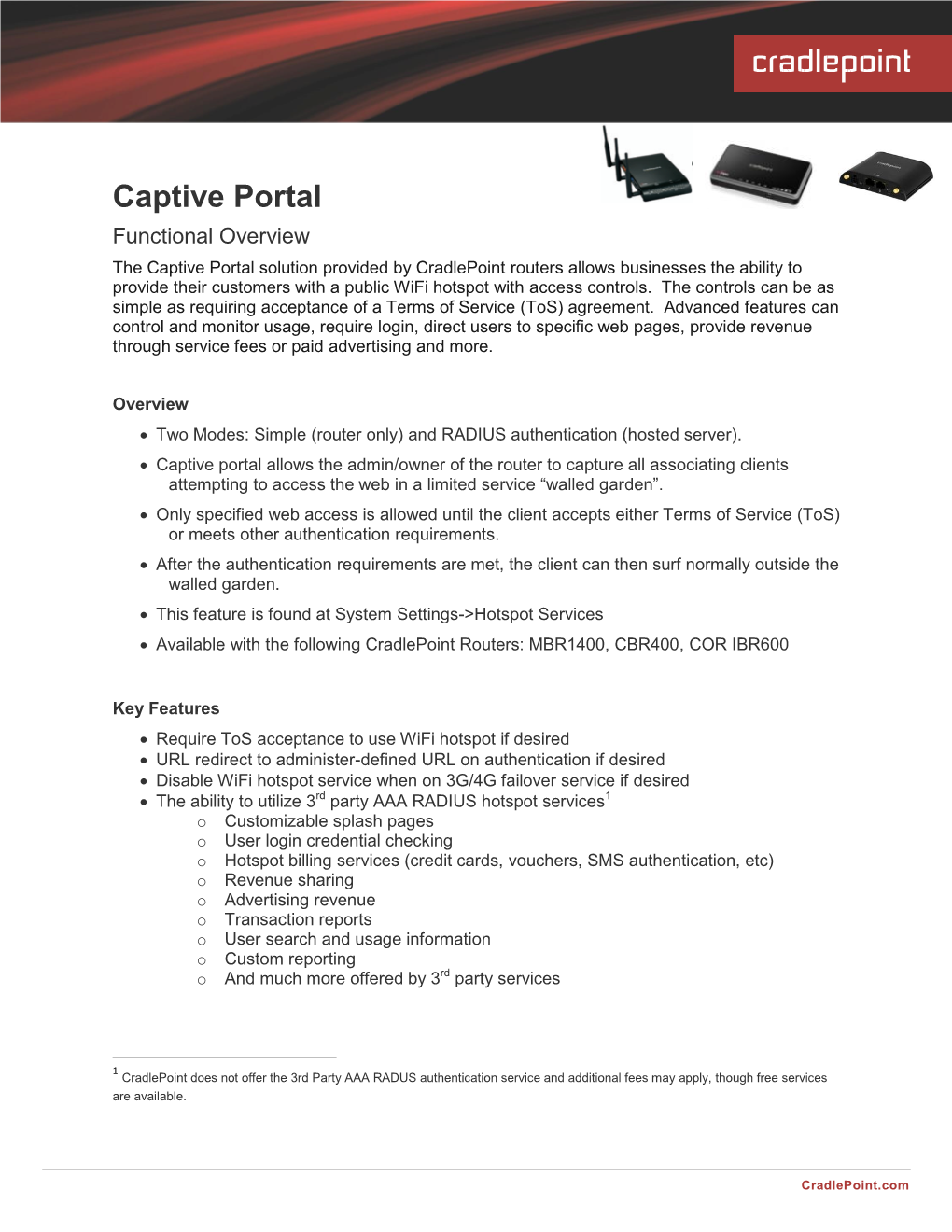 Public Wifi / Captive Portal Setup Instructions