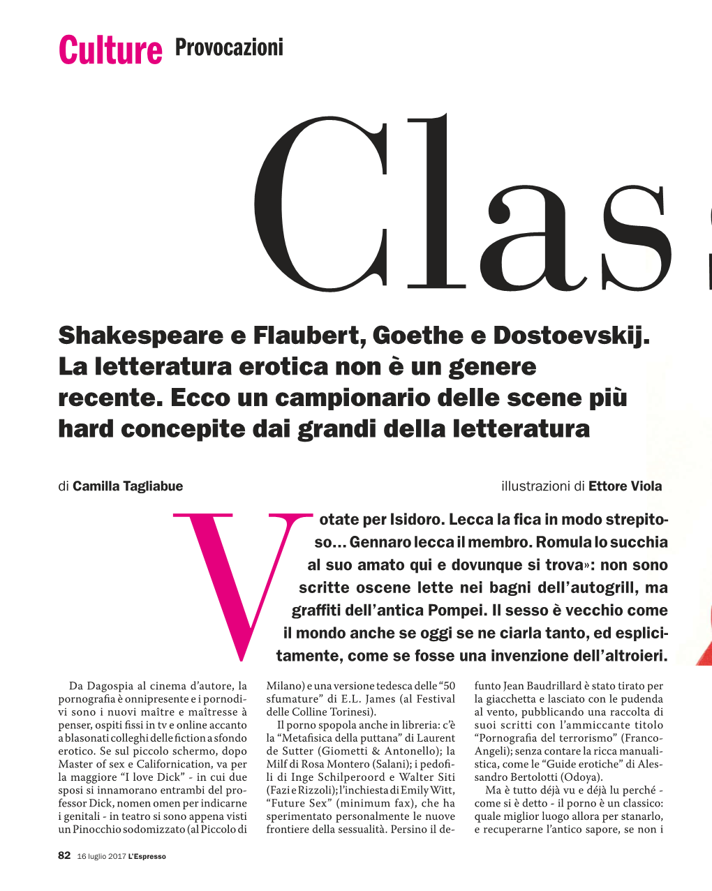 Culture Provocazioni Shakespeare E Flaubert, Goethe E Dostoevskij. La