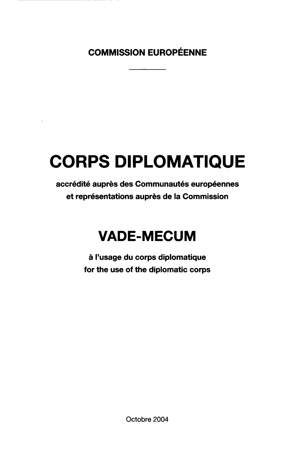 Corps Diplomatique