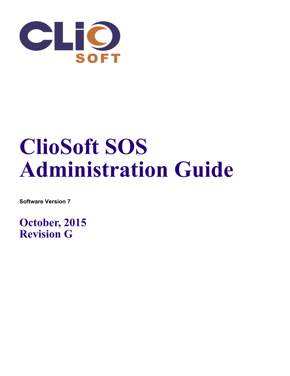 Cliosoft SOS Administration Guide