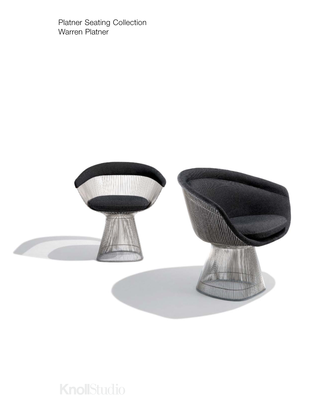 Platner Seating Collection Warren Platner