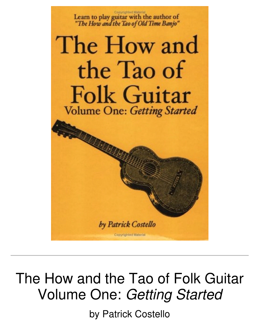 The-How-Tao-Of-Folk-Guitar