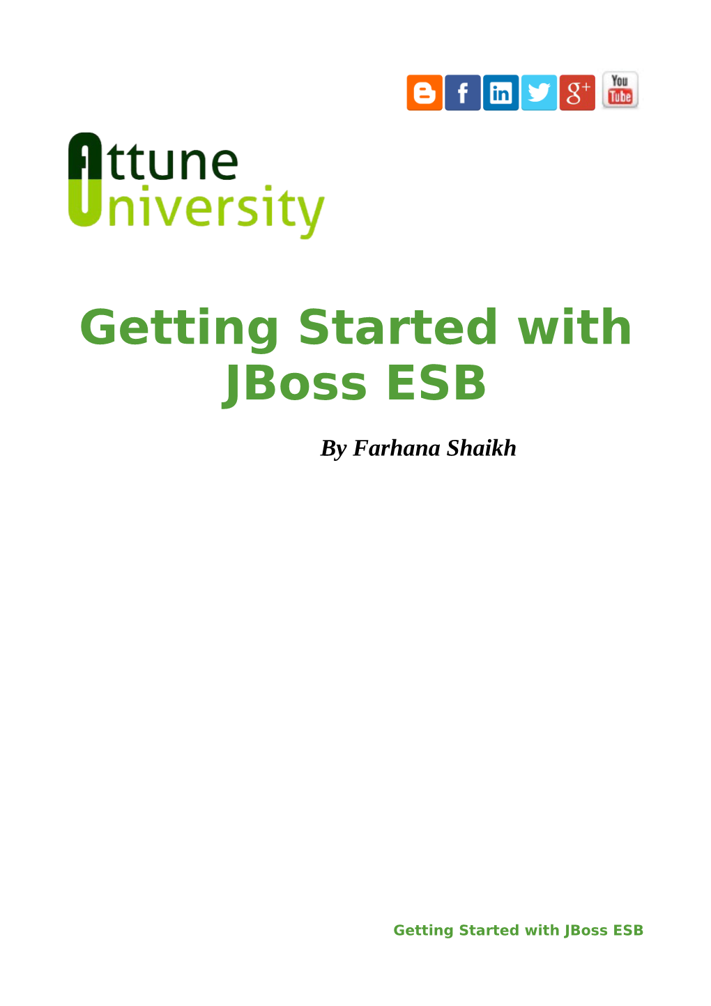 Getting Started with Jboss ESB