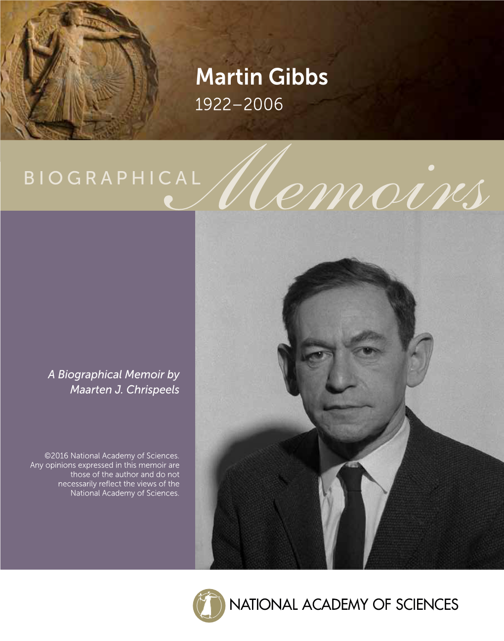 Martin Gibbs 1922–2006