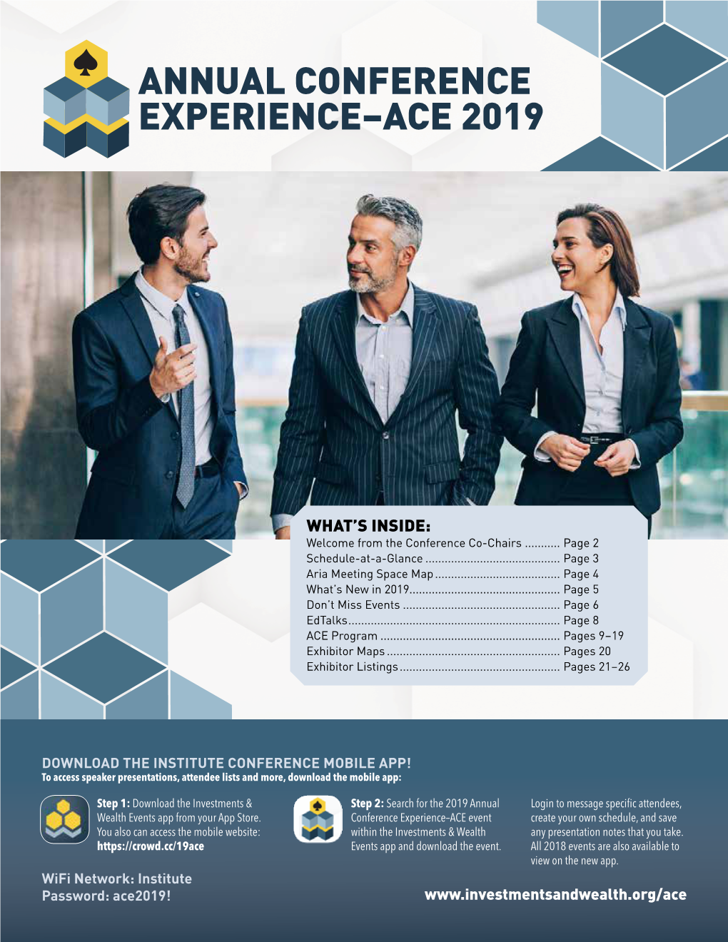 Annual Conference Experience–Ace 2019