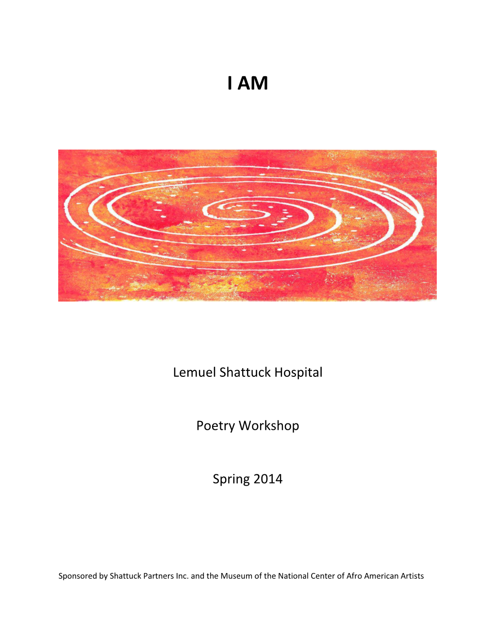 Lemuel Shattuck Hospital Poetry Workshop Spring 2014