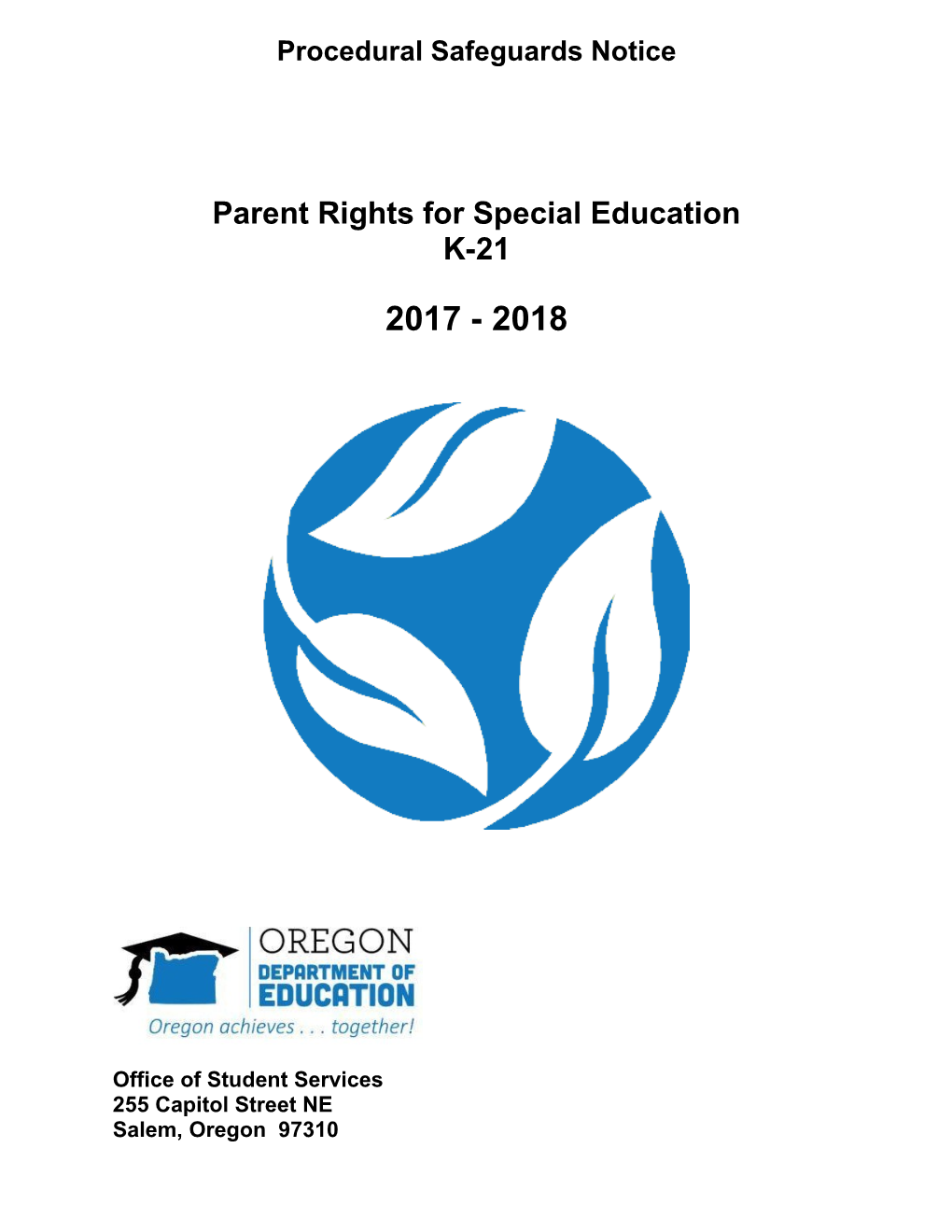 Parent Rights For Special Education (K-18)