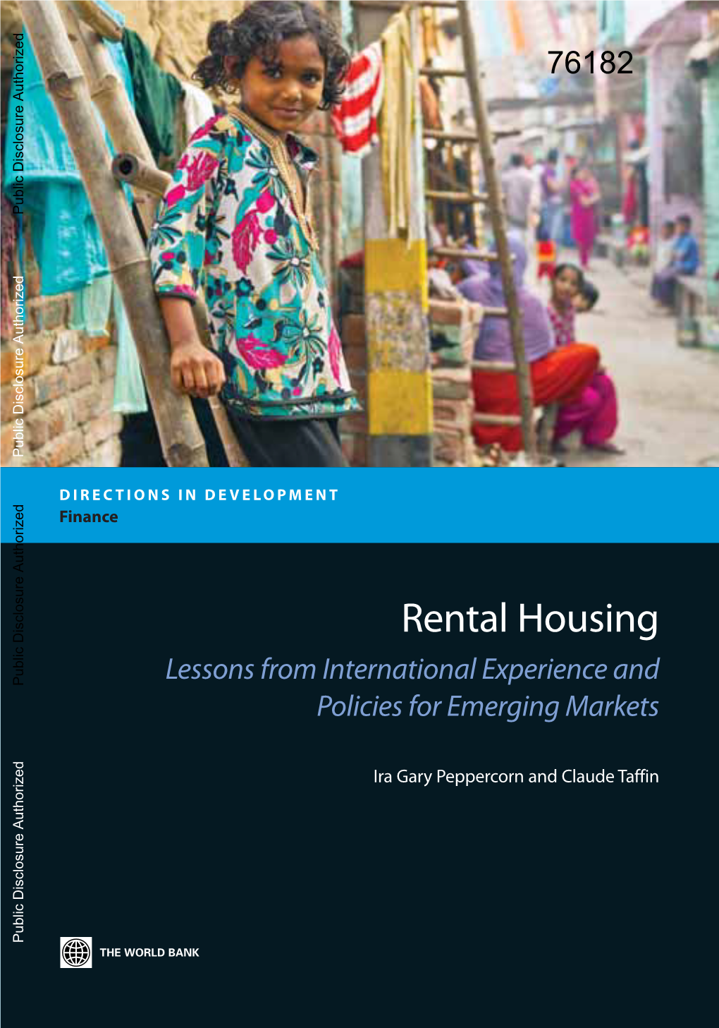 Rental Housing: Lessons from International Experience and Policies for Emerging Markets