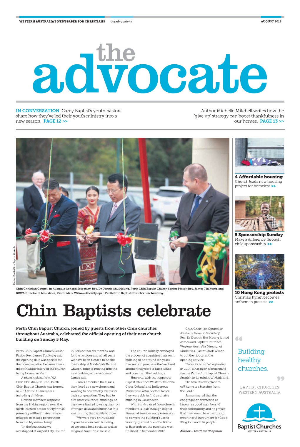 Chin Baptists Celebrate